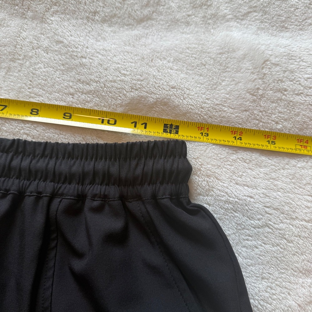 Varley Esmond Black Mid Rise Drawstring Athletic Shorts Womens XS - Picture 8 of 9